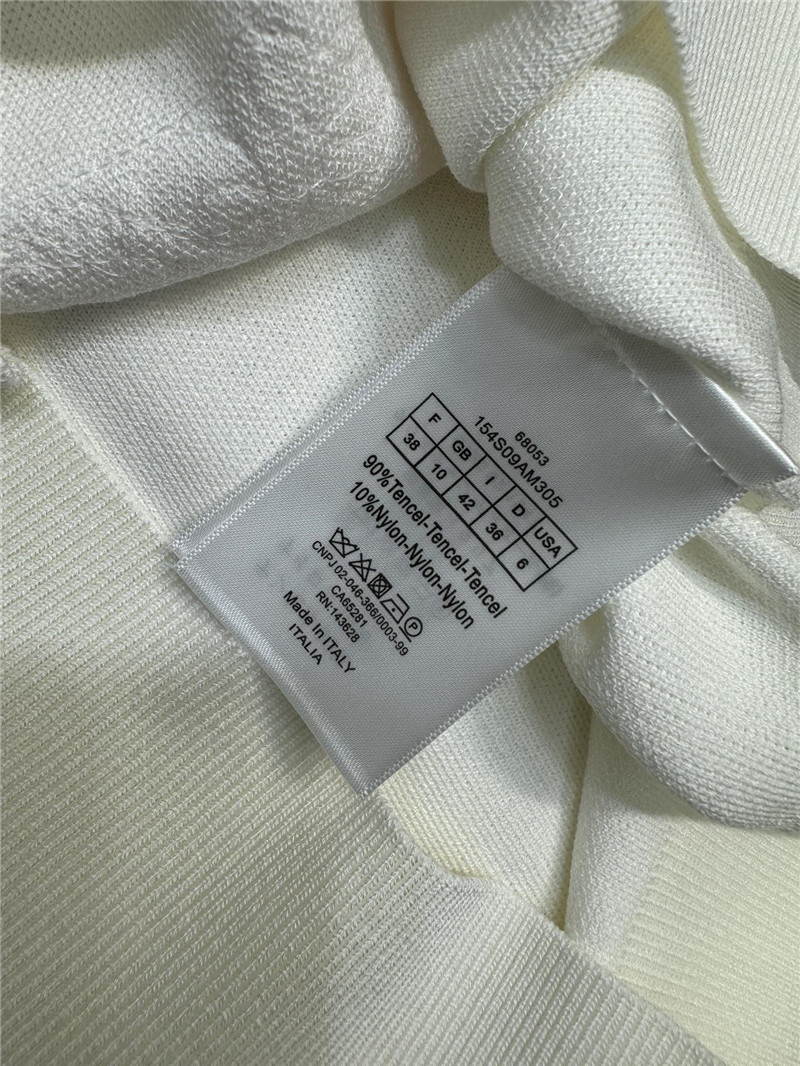 D10r embroidered five-pointed star knitted vest replicas clothes