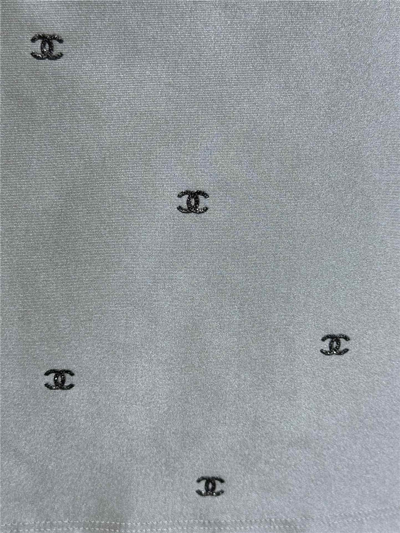 Ch**el full logo short sleeve replica clothing sites