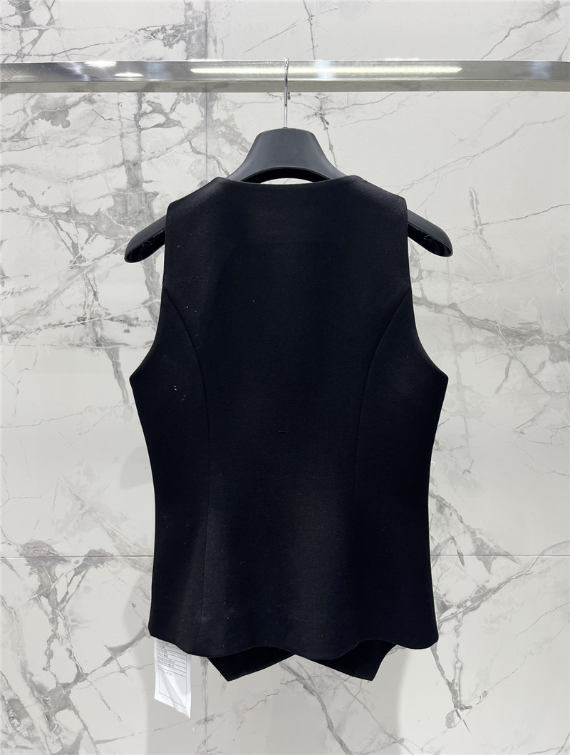 Balmain gold button sleeveless vest replicas clothes