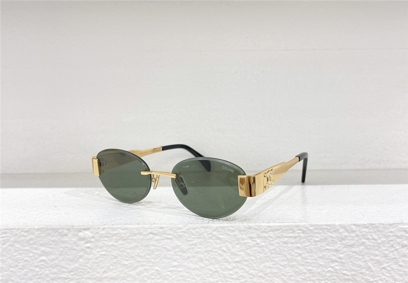 Ce1i*e frameless retro sunglasses