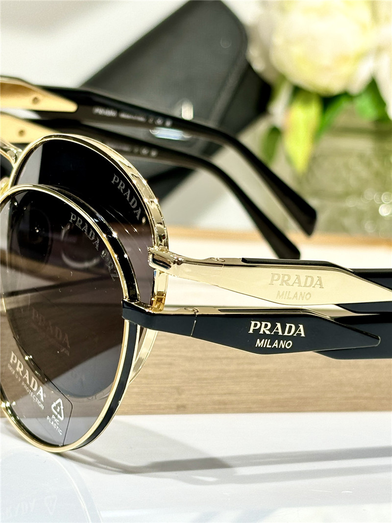 Pra*a oval frame sunglasses