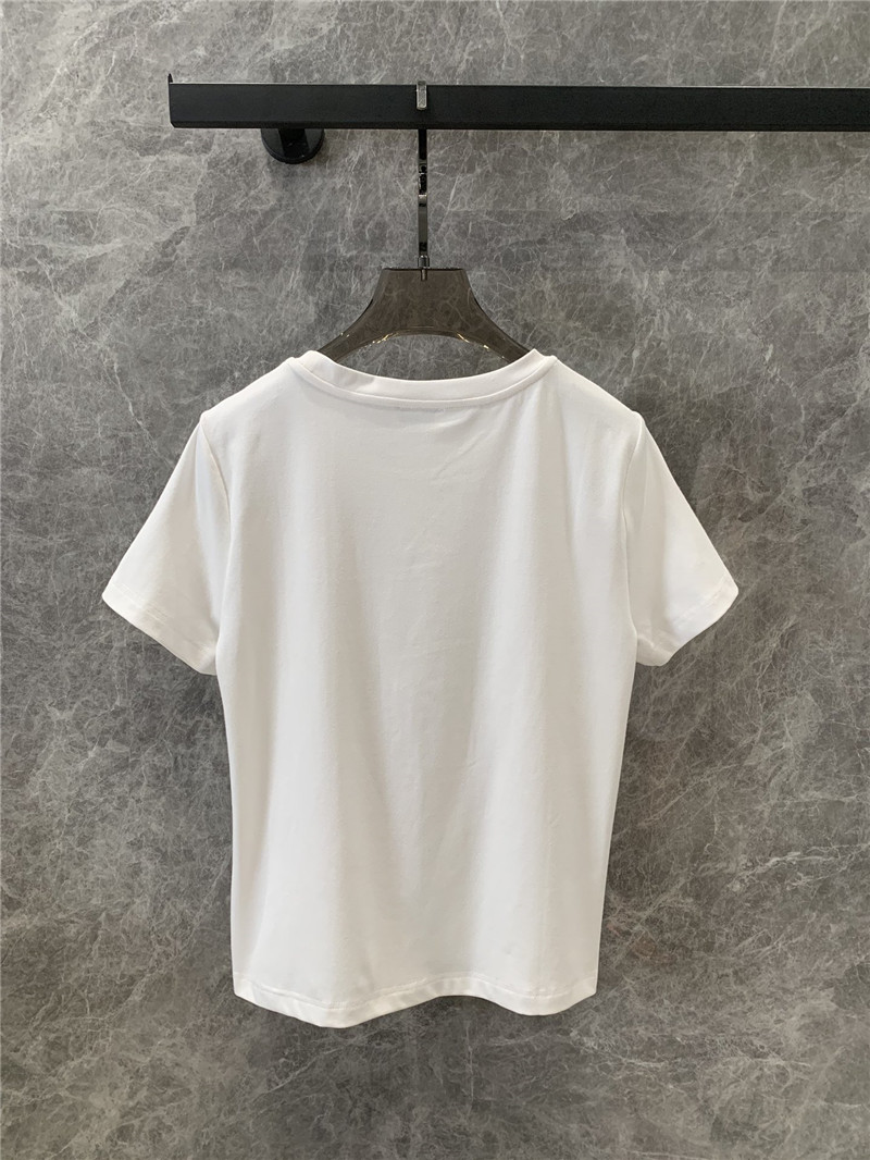 Ch**el round neck short sleeve t-shirt replicas clothes
