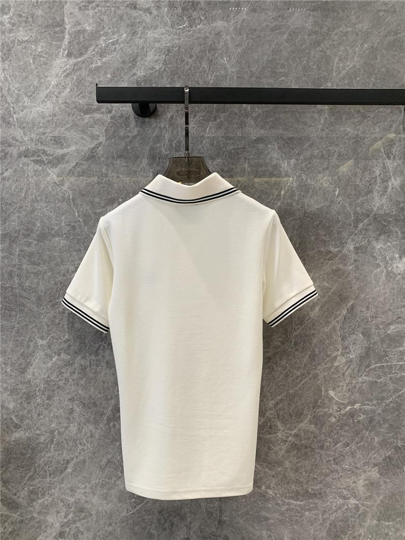 D10r lapel short-sleeved polo top replicas clothes