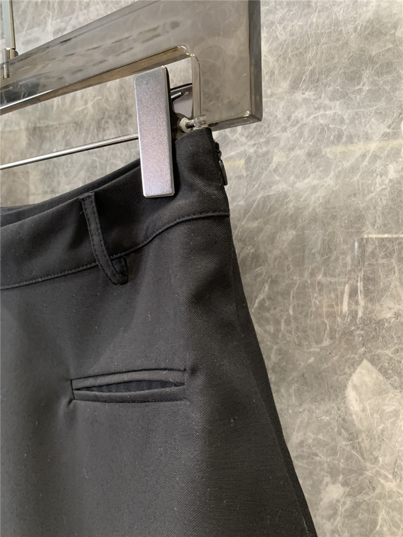 M1um1u alphabet embroidery apron-style pants skirt replica clothes