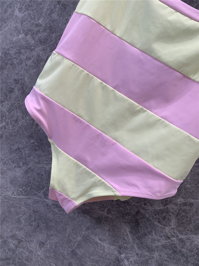 ch**el D1am0nd buckle sling one-piece swimsuit replica clothes