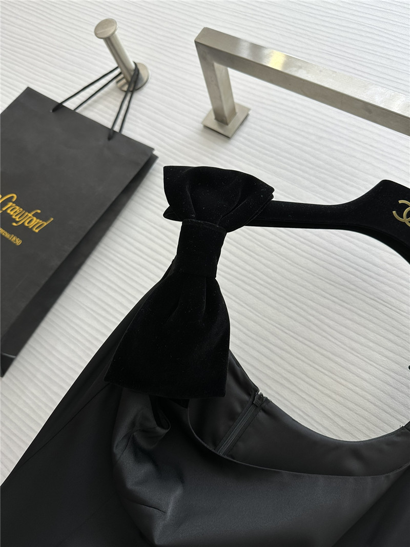 Chloé velvet bow strap dress replicas clothes