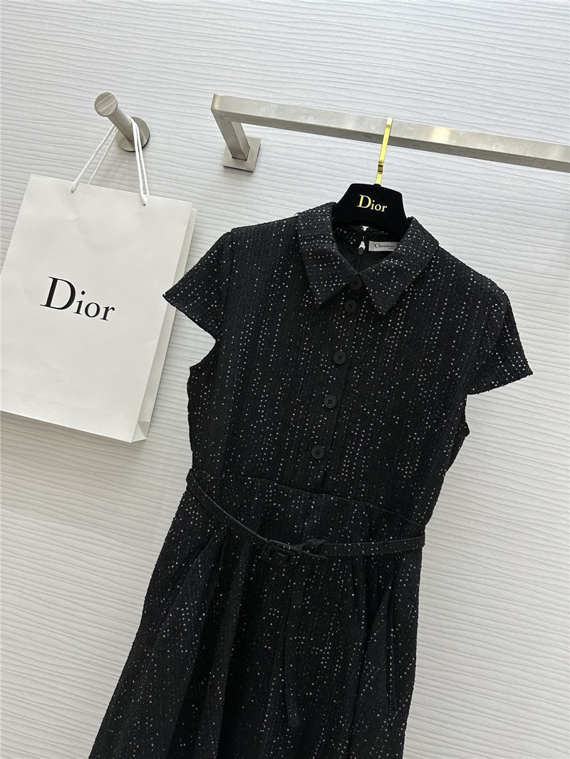 D10r hepburn style pleated dress replica designer clothes