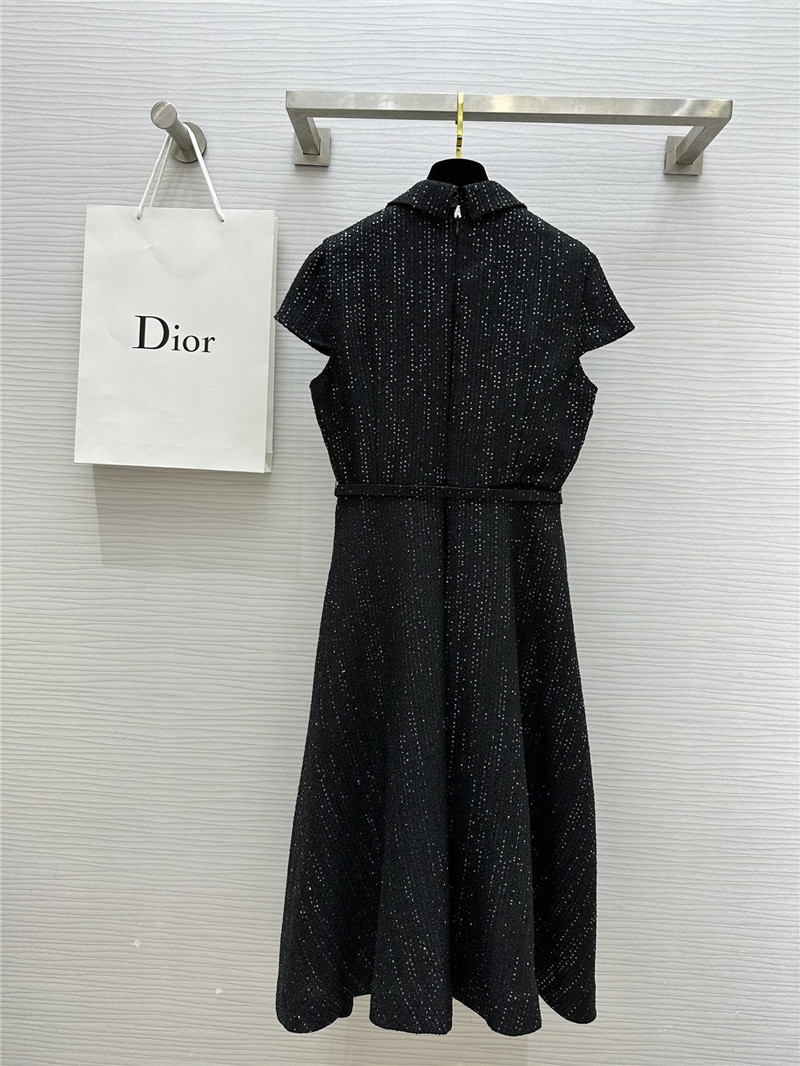 D10r hepburn style pleated dress replica designer clothes