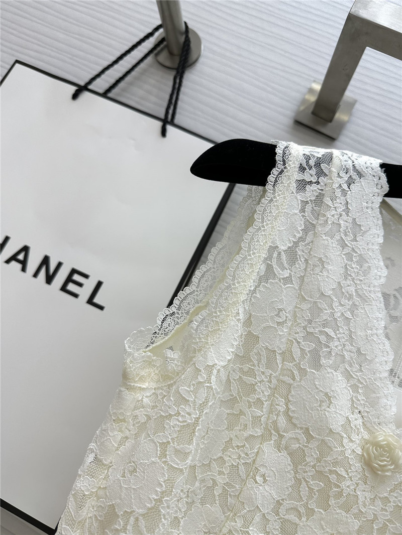 Ch**el hot sale lace vest replica d&g clothing
