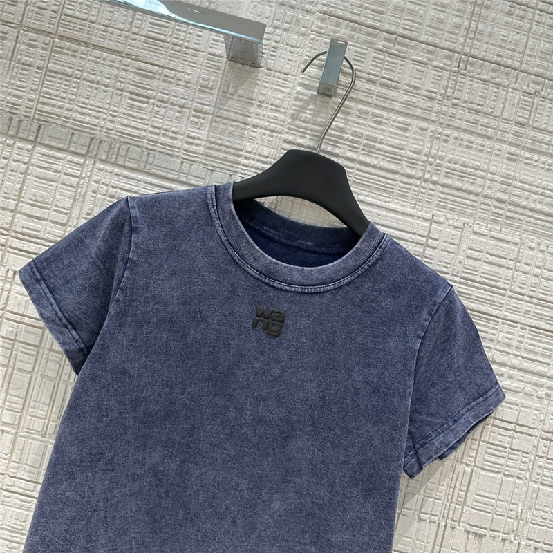 A1exa*der wang logo short sleeve t-shirt replica clothing sites