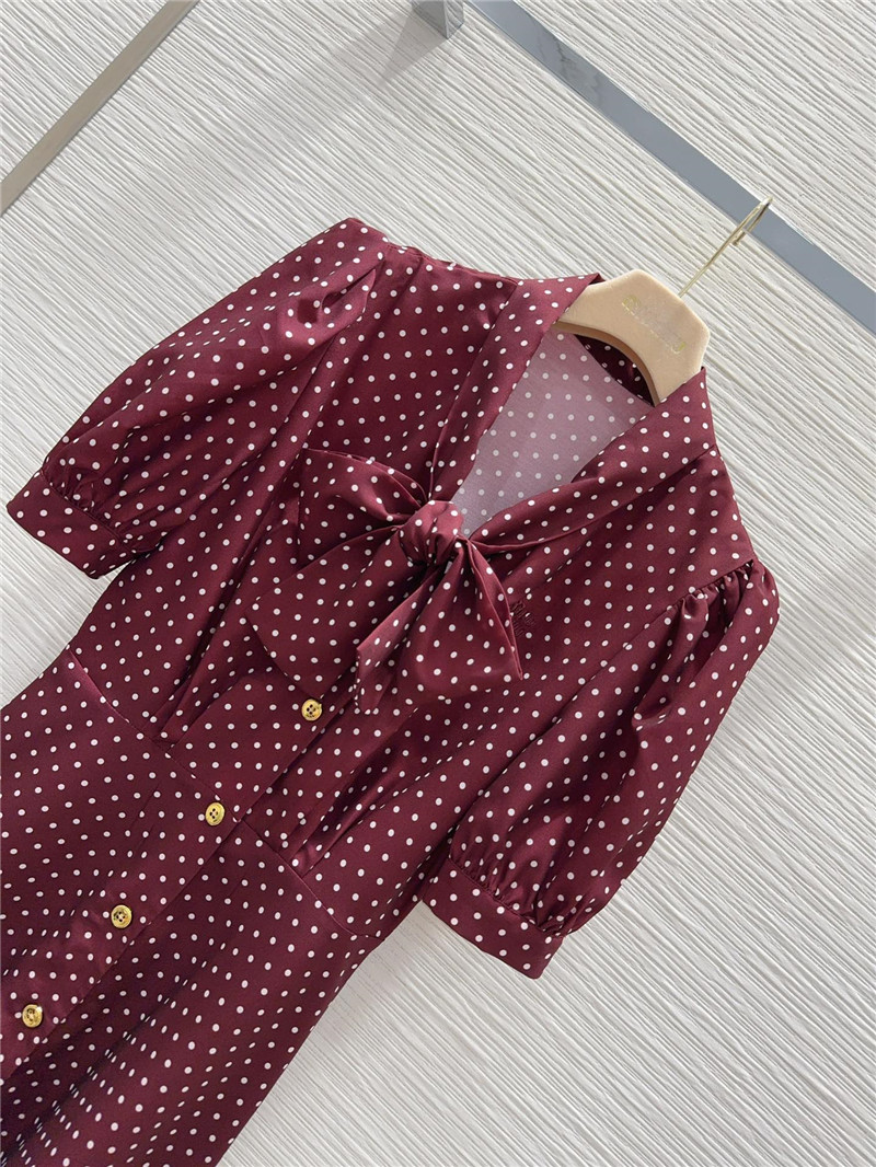 M1um1u polka dot bubble skirt replica clothing sites