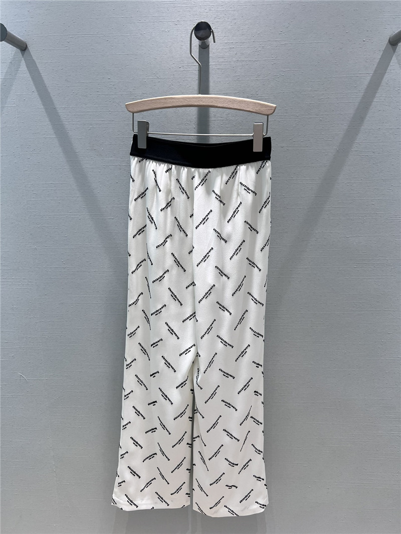 A1exa*der wang printed casual pants replica clothing