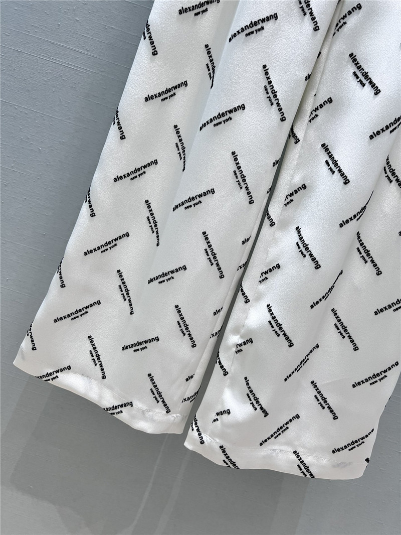 A1exa*der wang printed casual pants replica clothing
