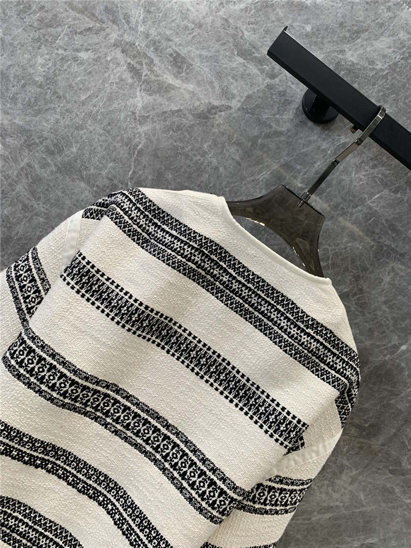 Ce1i*e striped cardigan jacket replica d&g clothing