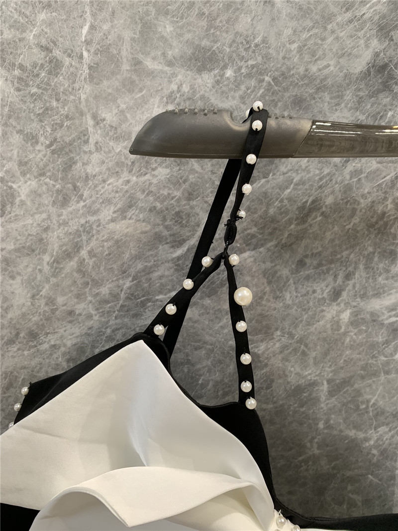 M1um1u new bow suspender dress replica clothing