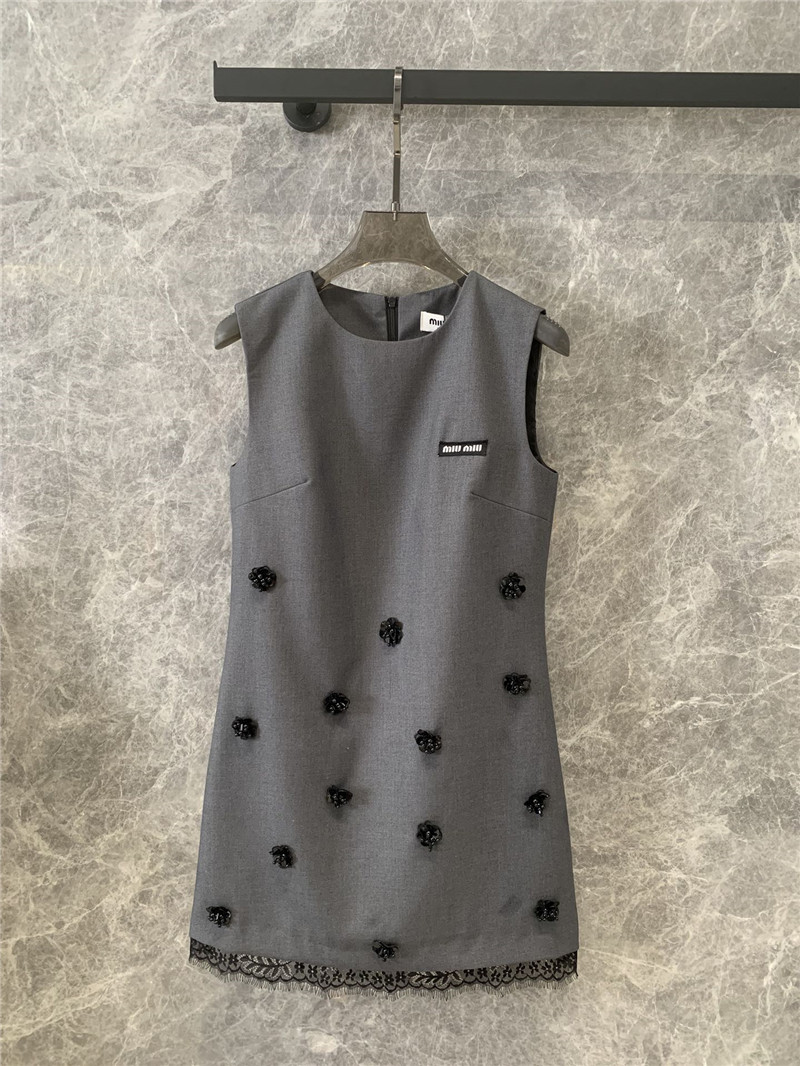 M1um1u vest dress replicas clothes