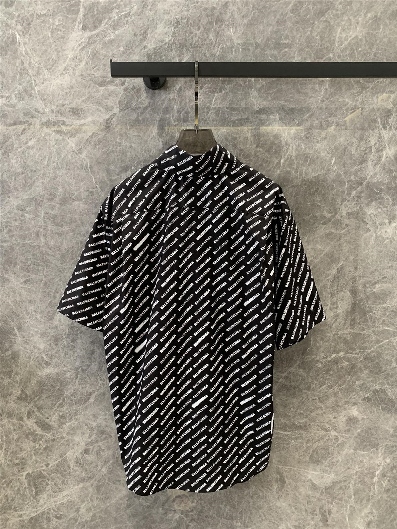 Ba1en*iaga full print short sleeve shirt replica d&g clothing
