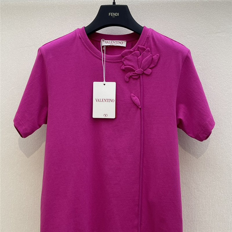 Va1e*ntin0 cotton t-shirt cheap replica designer clothes