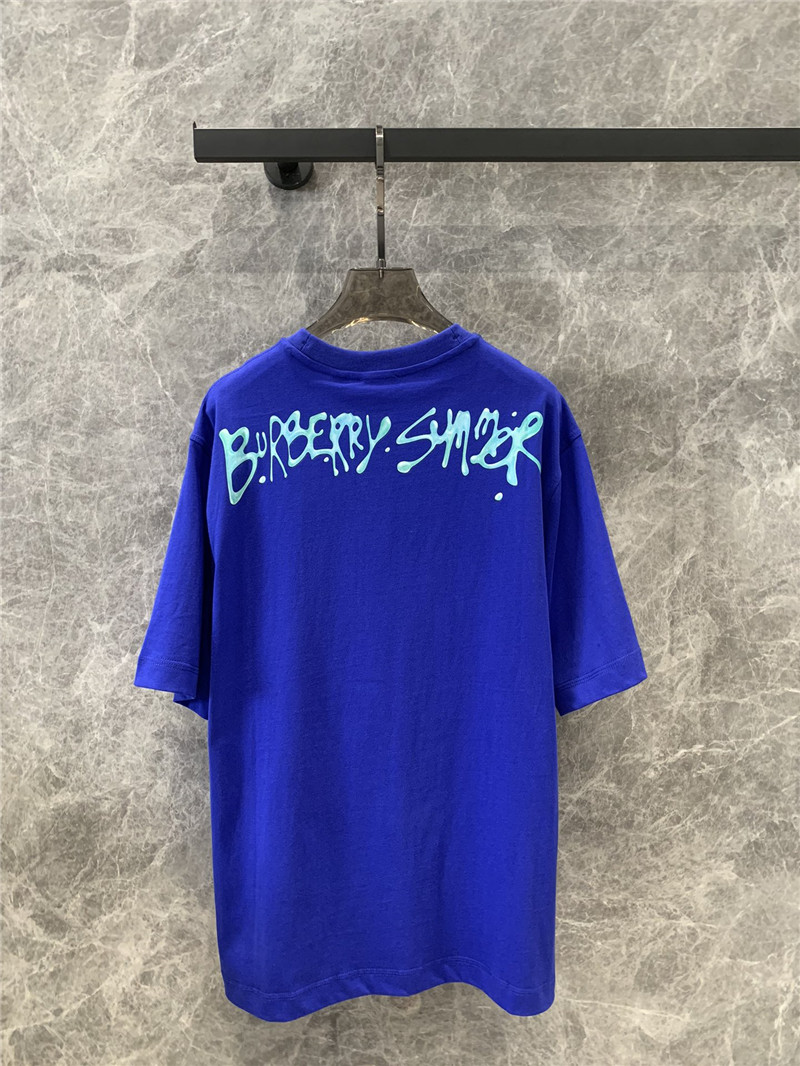 Bv*b*rry round neck short sleeve t-shirt replica clothes