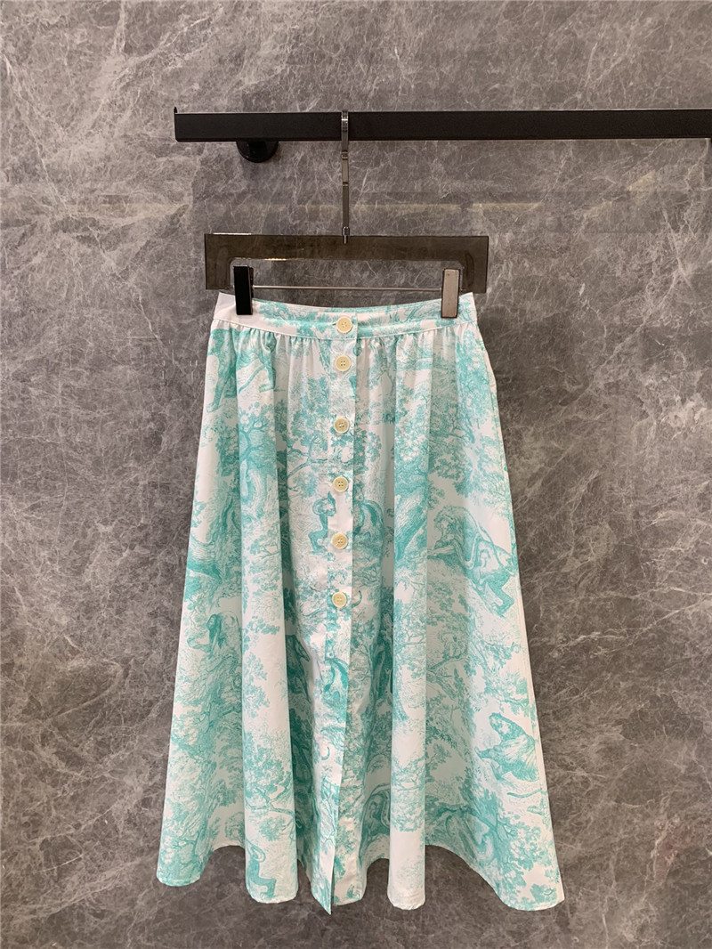 D10r jouy animal print skirt replica clothes