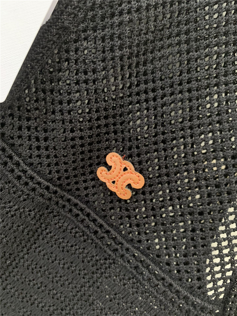 Ce1i*e arc de triomphe hollow knit vest replica clothing sites