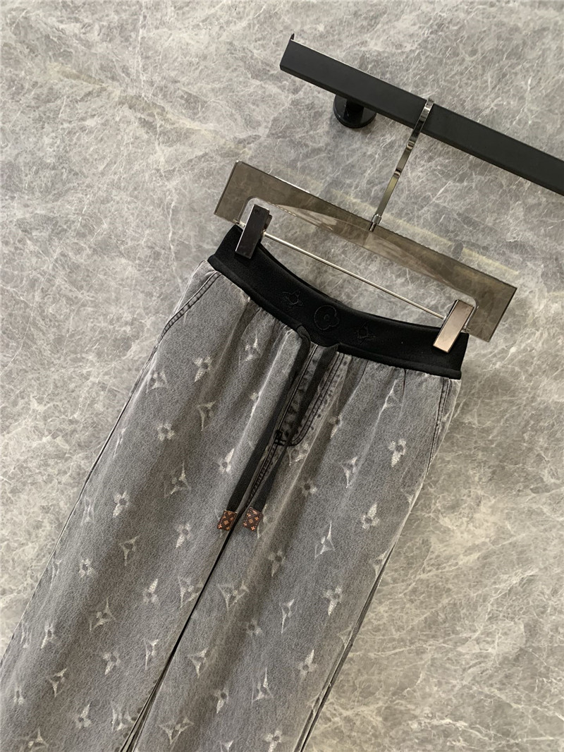 l0vis Vvtt0n lv monogram tencel jeans replica clothing sites