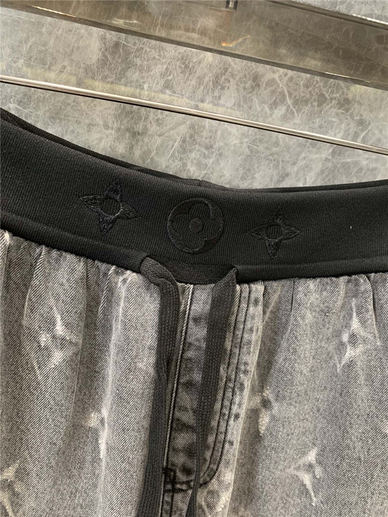 l0vis Vvtt0n lv monogram tencel jeans replica clothing sites