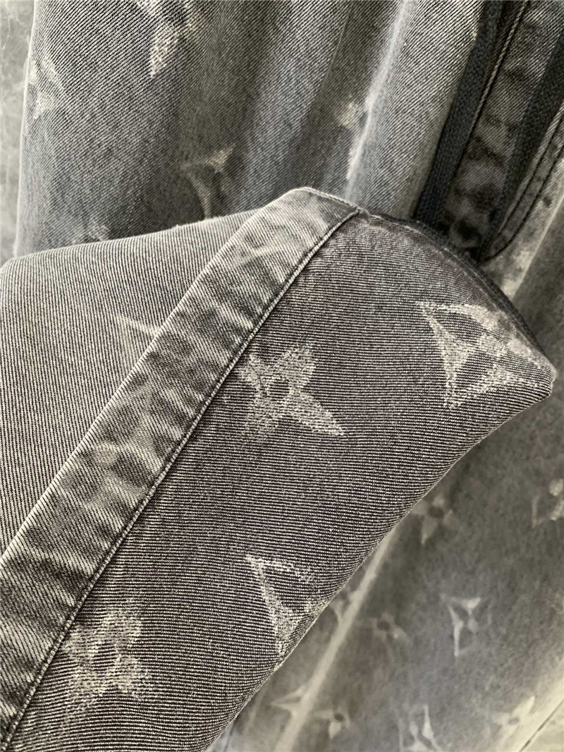 l0vis Vvtt0n lv monogram tencel jeans replica clothing sites