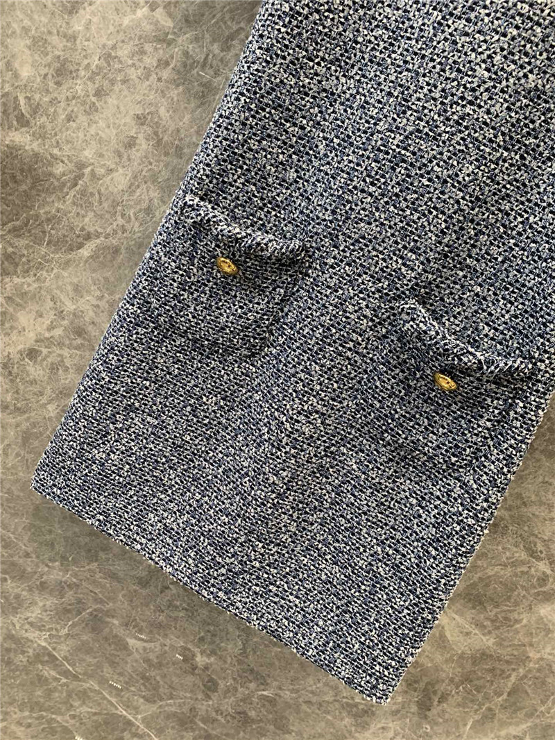 Va1e*ntin0 tweed short sleeve dress replica d&g clothing