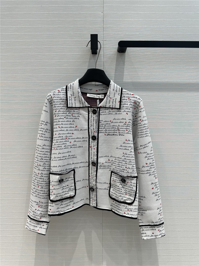 D10r single breasted lapel cardigan replica designer clothes