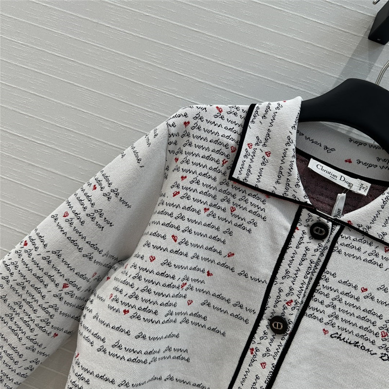 D10r single breasted lapel cardigan replica designer clothes