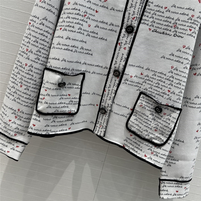 D10r single breasted lapel cardigan replica designer clothes