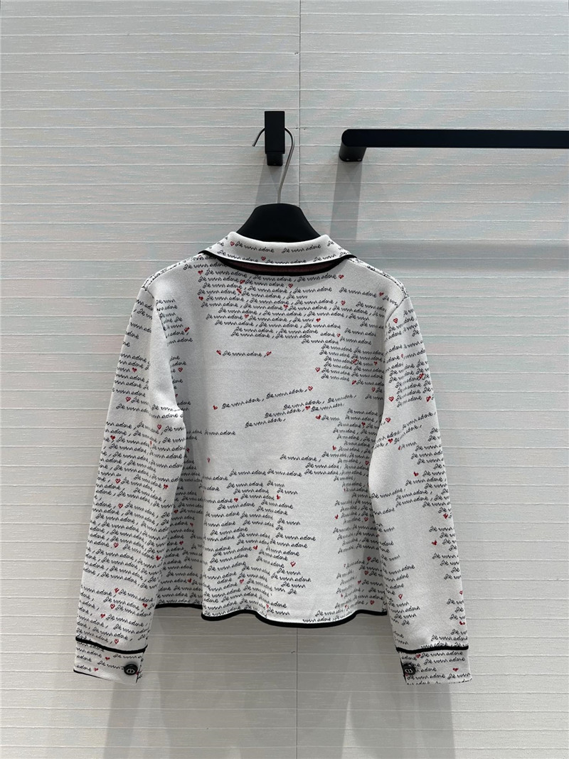 D10r single breasted lapel cardigan replica designer clothes