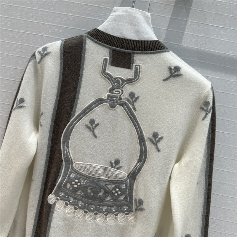 H**me5 cashmere knitted cardigan replica d&g clothing