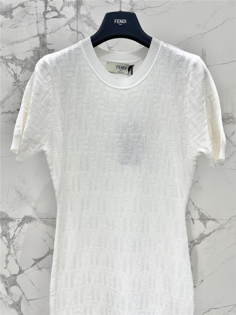 F**di crew neck dress replica d&g clothing