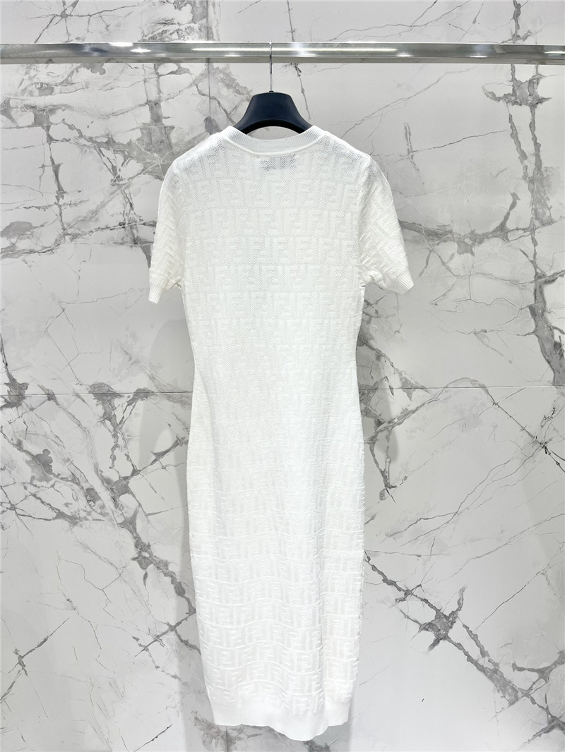 F**di crew neck dress replica d&g clothing