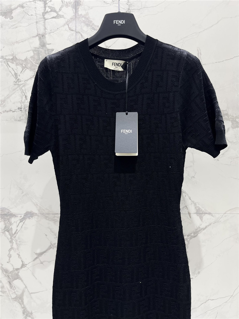 F**di crew neck dress replica d&g clothing