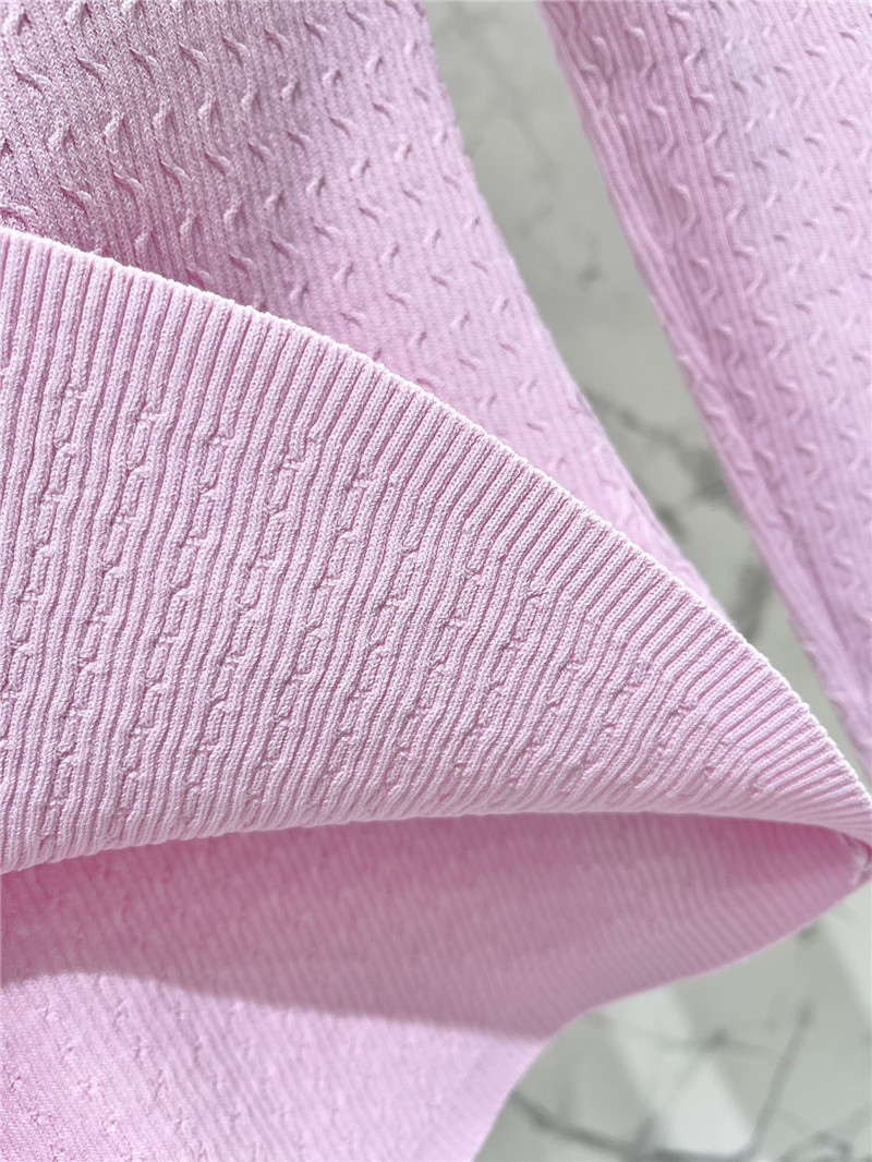 M1um1u slim knitted long-sleeved replica clothes