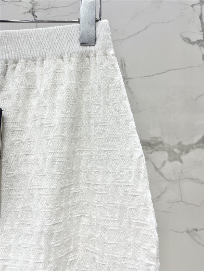 F**di jacquard high waist hip skirt replica designer clothes