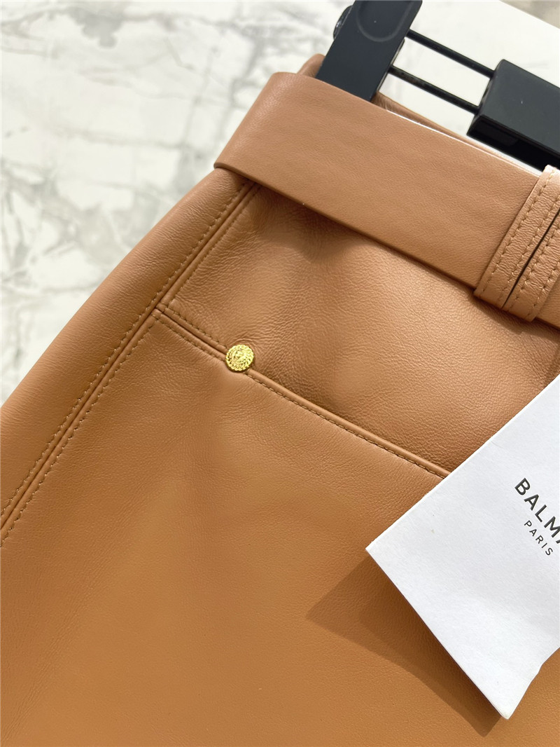 Balmain belted mini skirt replica d&g clothing