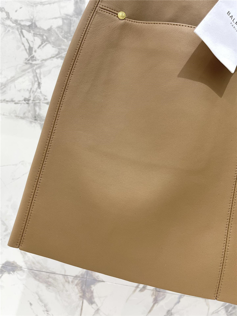 Balmain belted mini skirt replica d&g clothing