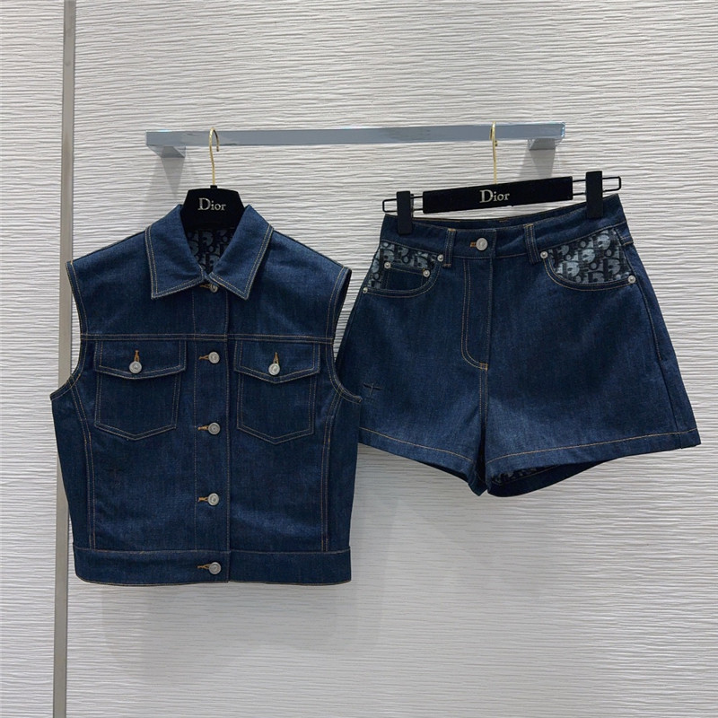 D10r denim vest replica d&g clothing