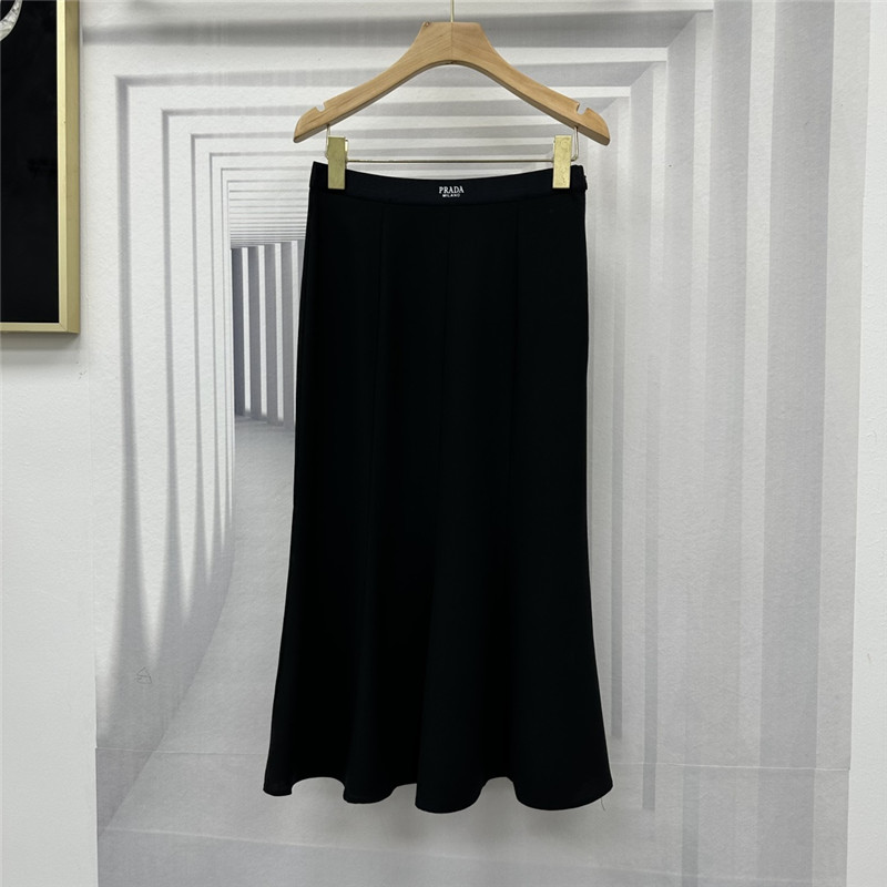 Pra*a high waist fishtail skirt replica clothing sites