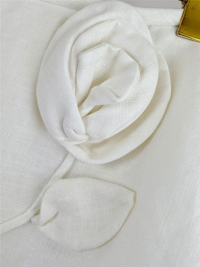 zimm 3D rose detail wide skirt replicas clothes