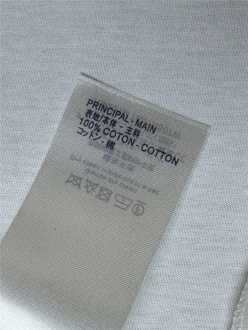 l0vis Vvtt0n lv flocked print t-shirt replica designer clothes