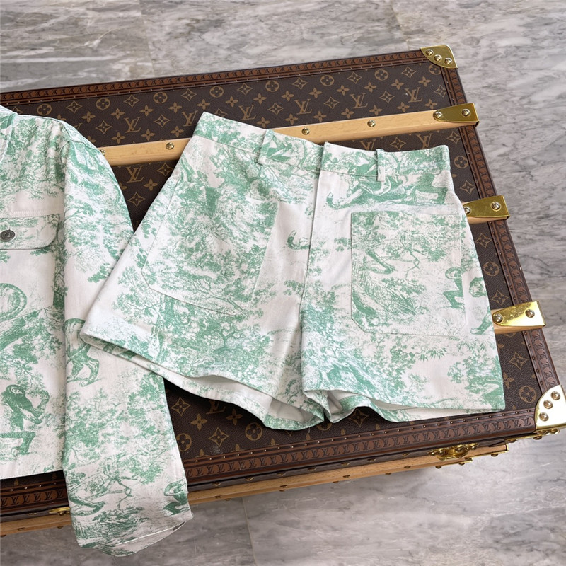 D10r jouy jungle series denim suit replica d&g clothing