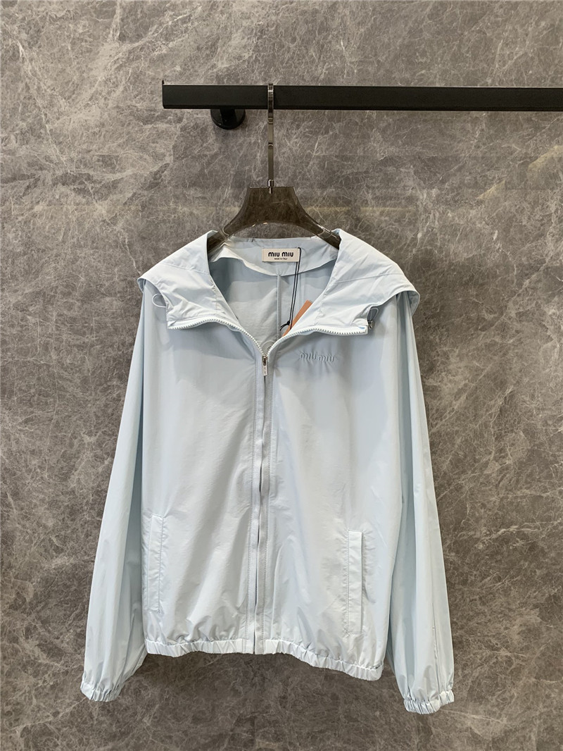 M1um1u hooded sun protection jacket replica clothing sites