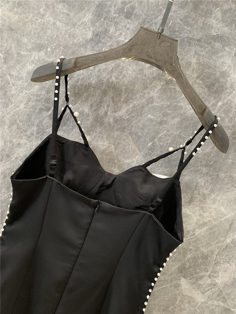 M1um1u bow a-line suspender mini dress replica d&g clothing