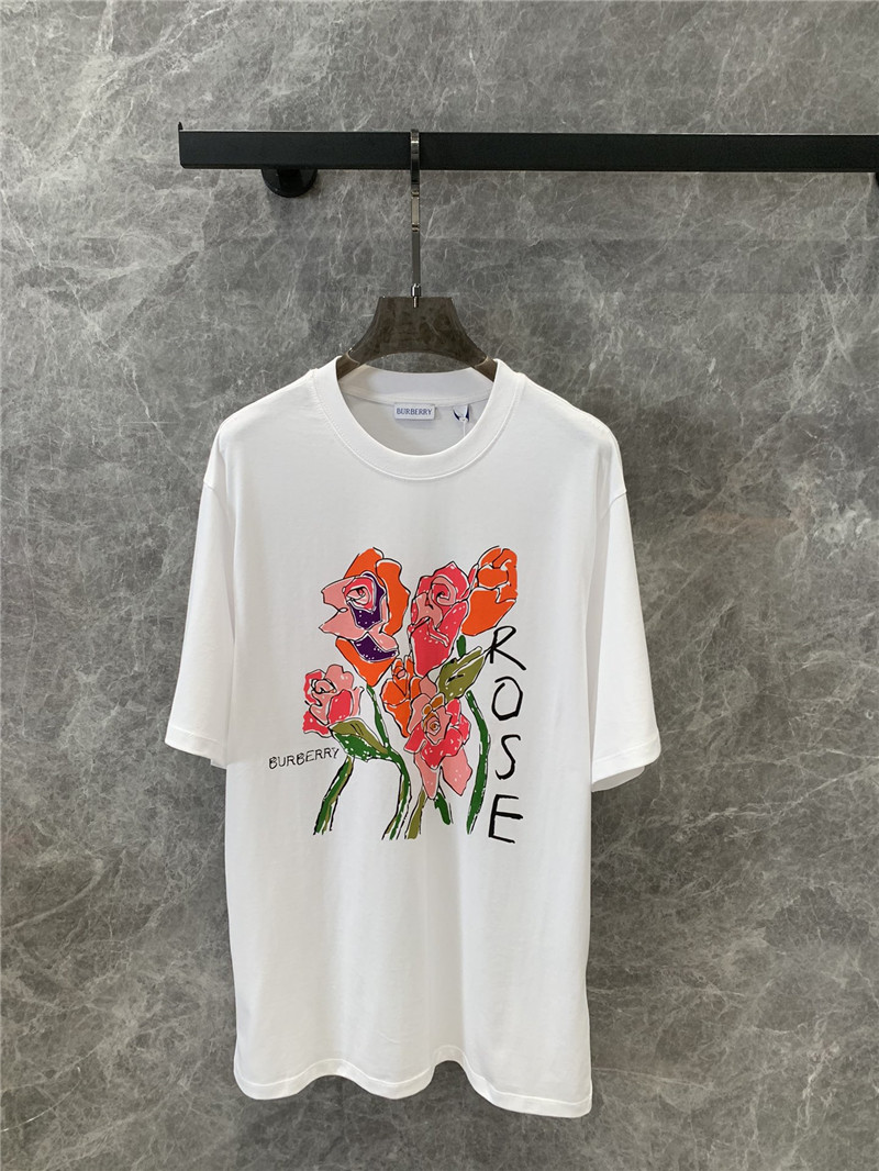 Bv*b*rry printed letter short-sleeved t-shirt replica clothes