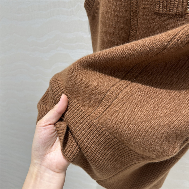 Ch**el lapel zipper vest replica designer clothes